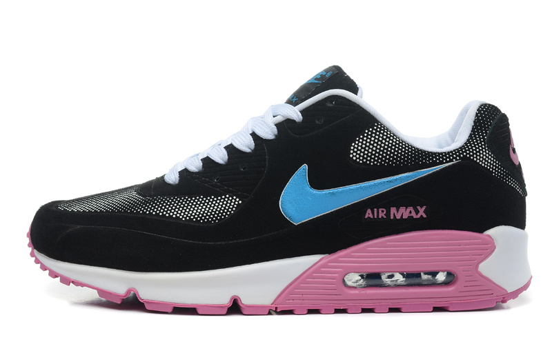 Nike Air Max Shoes Womens Black/Blue/White Online